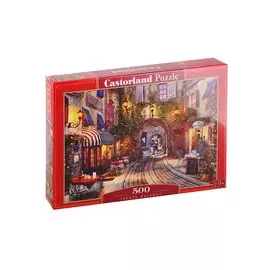 Пазл «Французская улочка», 500 деталей