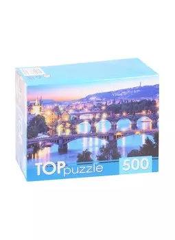 Пазл Итальянские мосты TOPpuzzle 500 элементов КБТП500-6807