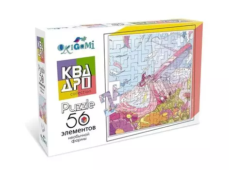 Пазл Квадро "Аниме", 56 элементов