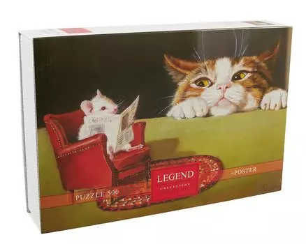 Пазл LEGEND "Узнай себя!" №2 (Lucia Heffernan), 500 элементов