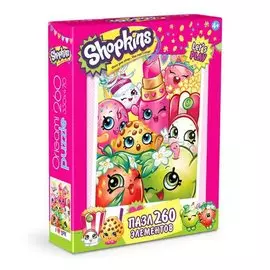 Пазл, Оригами, 260эл 330*470мм Shopkins Селфи 02771