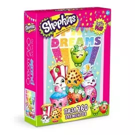 Пазл, Оригами, 260эл 330*470мм Shopkins Shopkins dreams02772