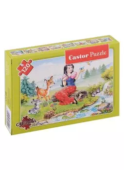 Пазл "Белоснежка", 120 деталей