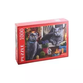 Пазл Британские коты 1000 элементов Artpuzzle Ф1000-5149