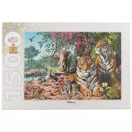 Пазл «Тигры», 1500 деталей