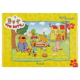 Пазл «Три кота», 104 детали