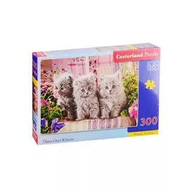 Пазл «Три котенка», 300 деталей