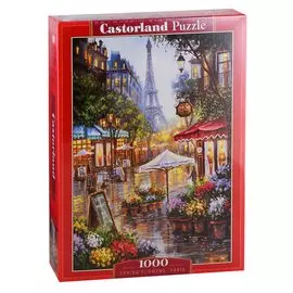 Пазл «Весенние цветы, Париж», 1000 деталей