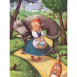 Красная Шапочка. Читаем и собираем сказку