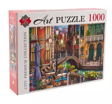 Пазлы "Венецианский вечер", 1000 деталей, 670х470