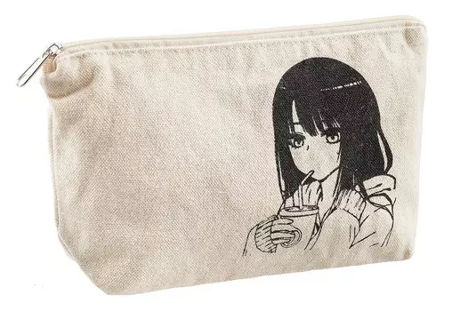 Пенал-косметичка "Аниме.Девочка", ткань