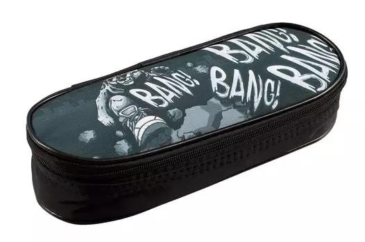 Пенал-косметичка Феникс+, "Крутой гризли", на молнии