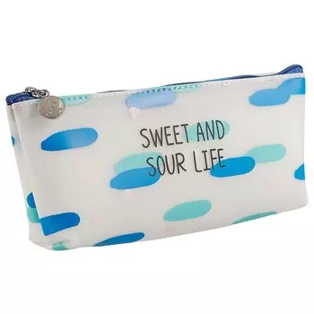 Пенал на молнии «Sweet and sour life», 20 х 9 см