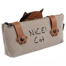 Пенал «Nice Cat», 19 х 8 см