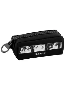 Пенал с большой молнией "Аниме: Лица"