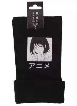 Перчатки без пальцев Аниме Девушка (Дзё) (текстиль) (15х8,5)