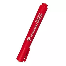 Маркер перманентный GoodMark, красный 2,5 мм