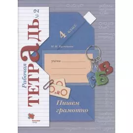 Пишем грамотно. 4 класс. Рабочая тетрадь №2