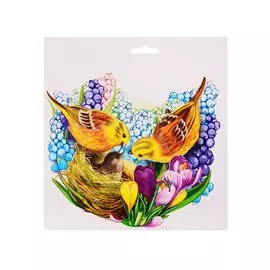 Плакат Птицы с птенцом