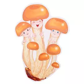 Плакат вырубной А4 "Грибы опята"