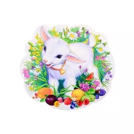 Плакат вырубной А4 "Козленок"