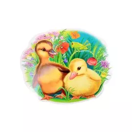 Плакат вырубной А4 "Утята"