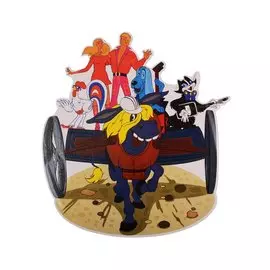 Плакат вырубной "Бременские музыканты"