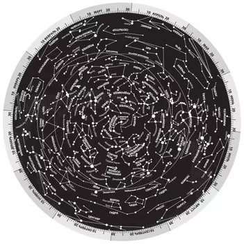 Планисфера. Звездное небо