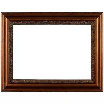 Пластиковая рама, тёмное золото, 25 х 35 см