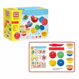 Пластилиновое мыло. Животные, 19 см. ТМ Let s Play