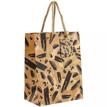 Подарочный пакет «Gold and black», А5