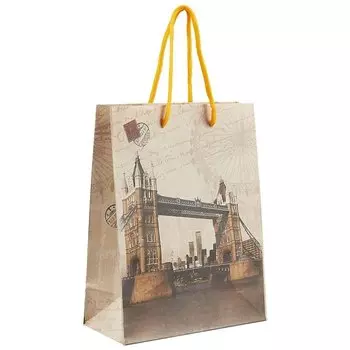 Подарочный пакет «Города мира», А5