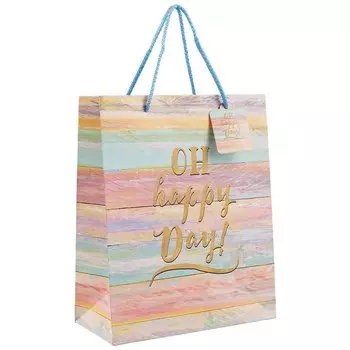 Подарочный пакет «Oh happy day» А4