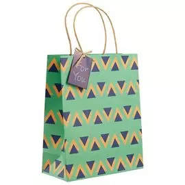 Подарочный пакет «Triangle», А4