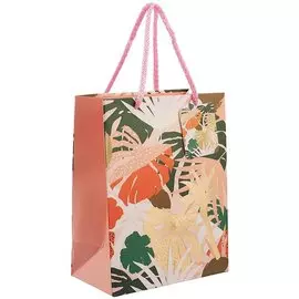 Подарочный пакет «Tropic leaves», А5