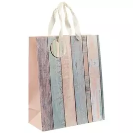 Подарочный пакет «Wooden style» А4