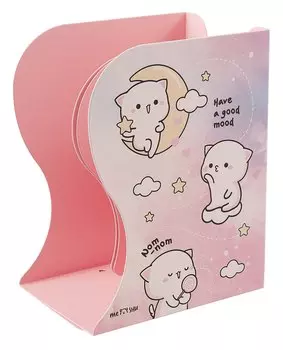Подставка для книг "Cute kittens", металл, раздвижная