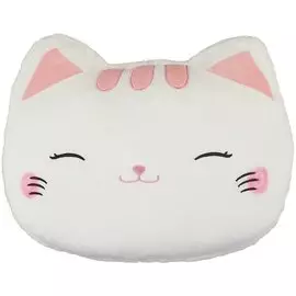 Подушка мордочка Кошки (текстиль) (40х40) (12-01009-0289463)