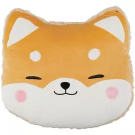 Подушка мордочка Сиба-ину (текстиль) (40х40) (12-01009-0289461)