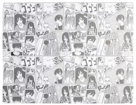 Покрытие на стол Yoi, "Аниме. Страничка манги", прозрачное A3