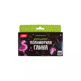 Полимерная глина. Украшения "Фламинго"
