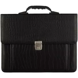 Портфель на замке «Palermo», 3 отделения, 38 х 29 см