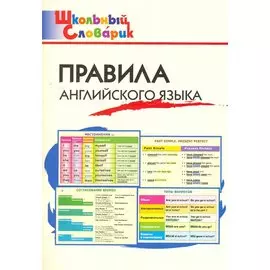 Правила английского языка: Начальная школа