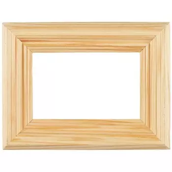 Рама неокрашенная, сосна, 10 х 15 см