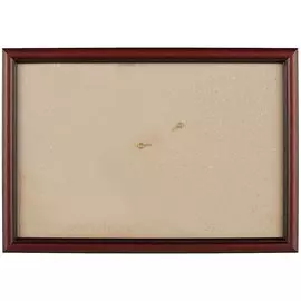 Рама со стеклом, дерево, тёмно-коричневая, 20 х 30 см