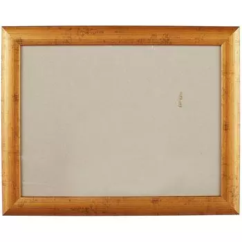 Рама со стеклом, золотая, 30 х 40 см