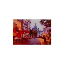 Раскраска по номерам на картоне А3 "Прекрасный вид", 30х40 см