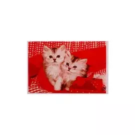 Раскраска по номерам на картоне А3 "Пушистые котята", 30х40 см