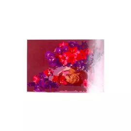 Раскраска по номерам на картоне "Красивый букетик", 20х30 см