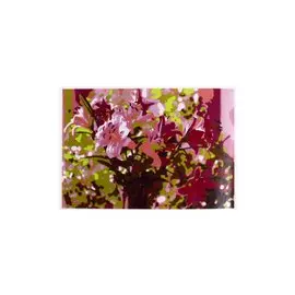Раскраска по номерам на картоне "Сиреневый букет", 20х30 см